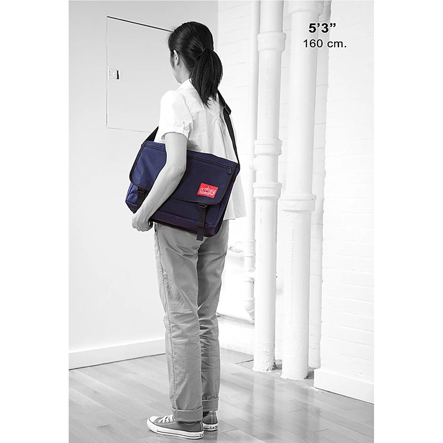 Manhattan Portage Waxed Canvas Europa Messenger Bag