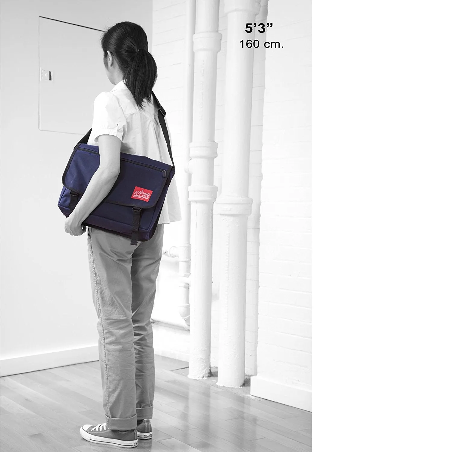 Manhattan Portage Waxed Canvas Europa Messenger Bag