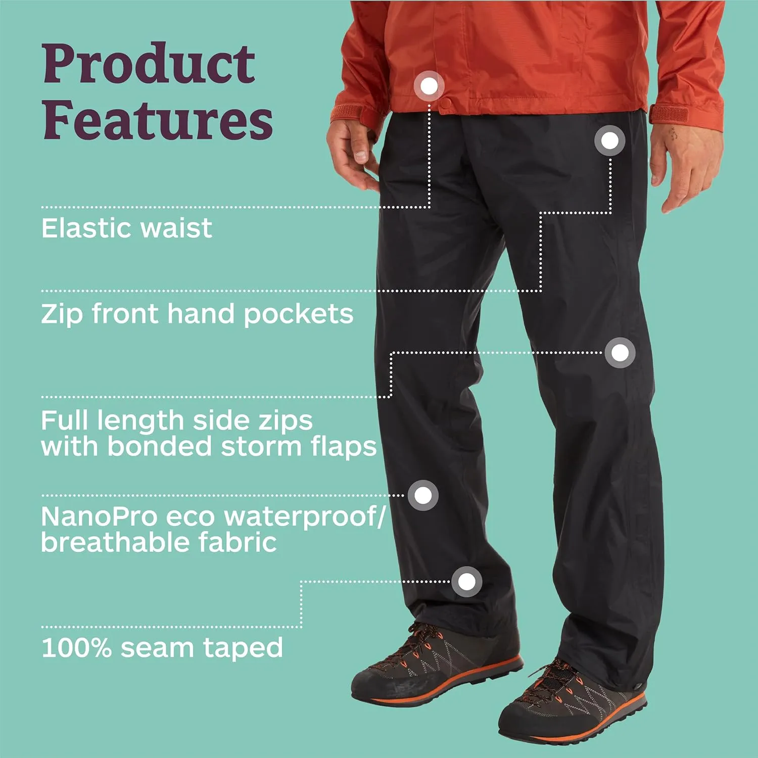 MARMOT PreCip Eco Full Zip Pant