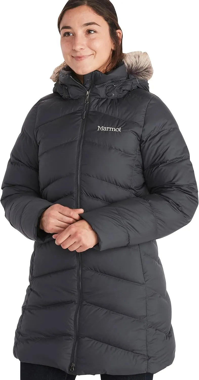 MARMOT Women's Montreal Mid-Thigh Length Down Puffer Coat