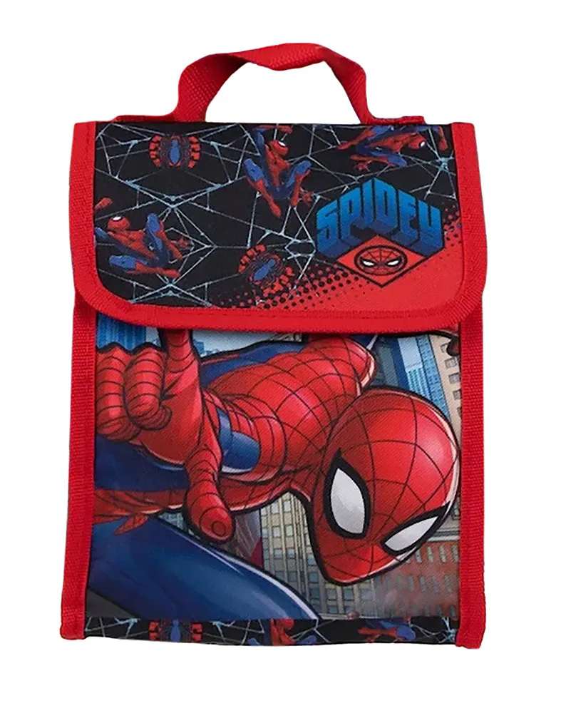 Marvel Spider-Man Miles Morales and Spidey 5-Piece 16" Youth Backpack Combo Set