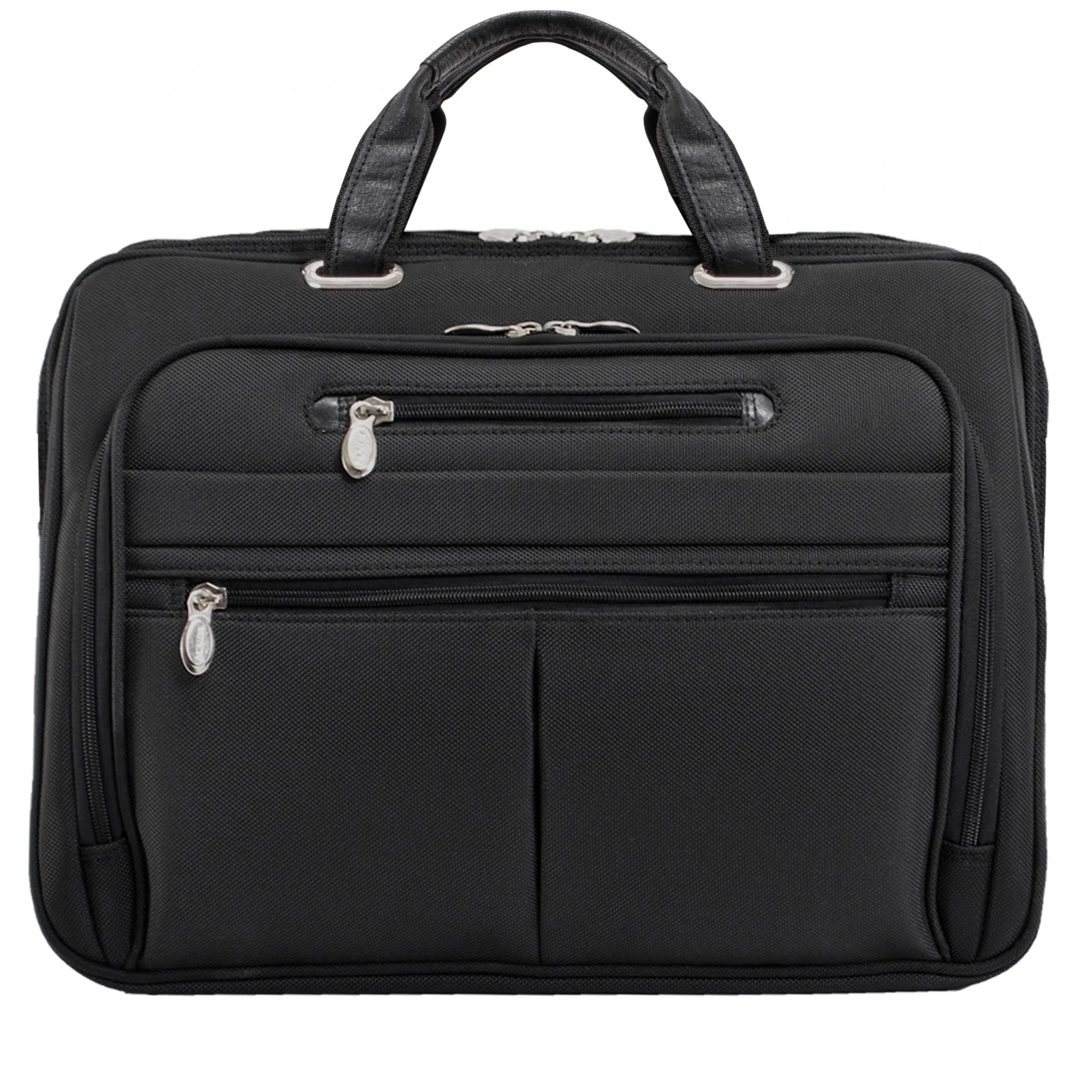 McKlein USA Nylon Fly-Through Checkpoint-Friendly 17 Laptop Case