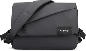 Men Shoulder Bag Crossbody Bag Crossbody Messenger Bag fit 10.5 inch Tablet Cover Pack for Work Business Office Travel Waterproof Nyon Large Capacity Satchel Crossbody Bag Gray