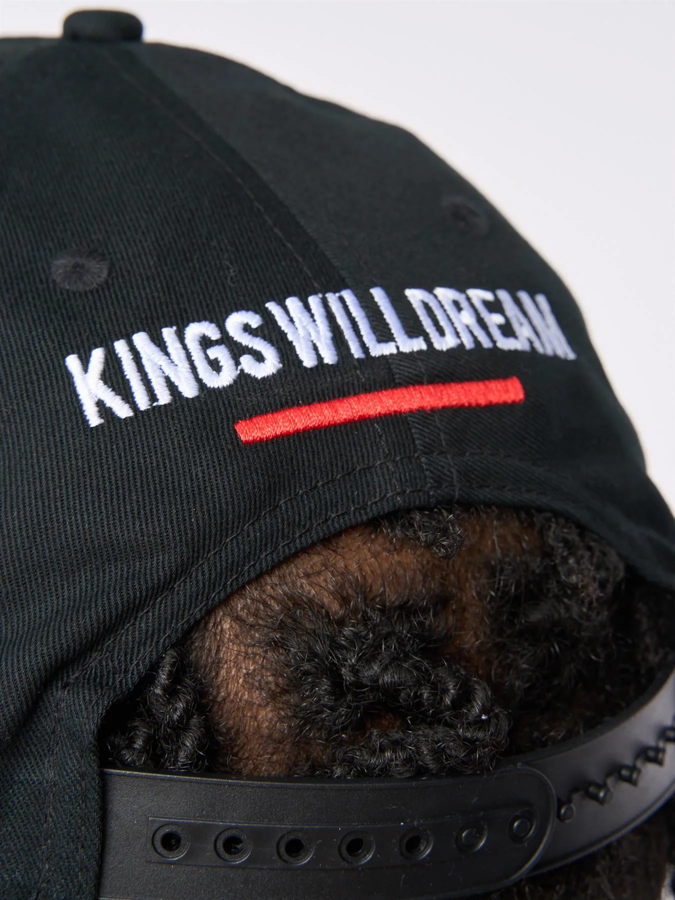 Mens Tagged Baseball Cap Black