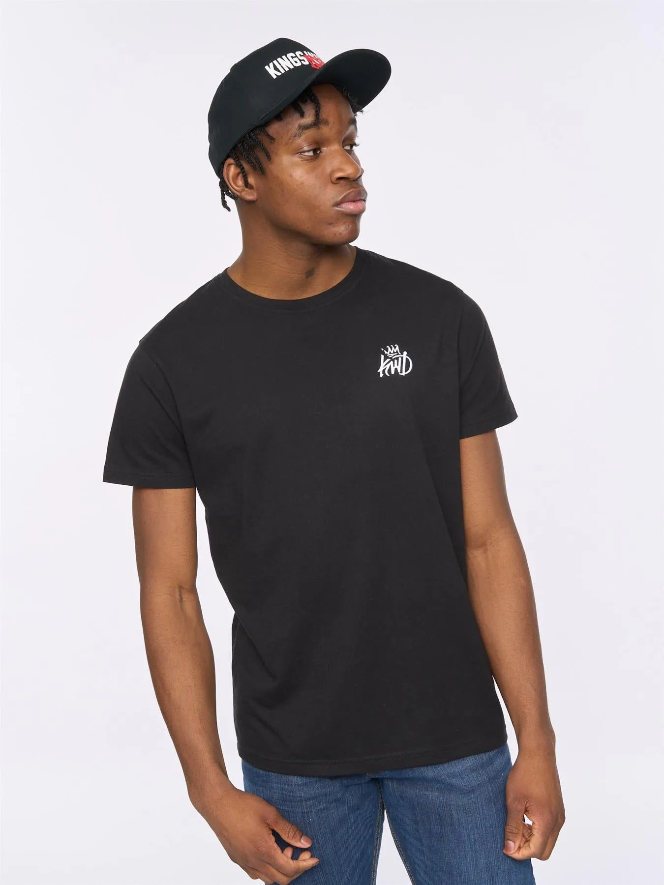 Mens Tagged Baseball Cap Black