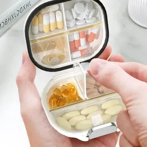 Mini Pill Organizer - Daily Medicine Storage Box