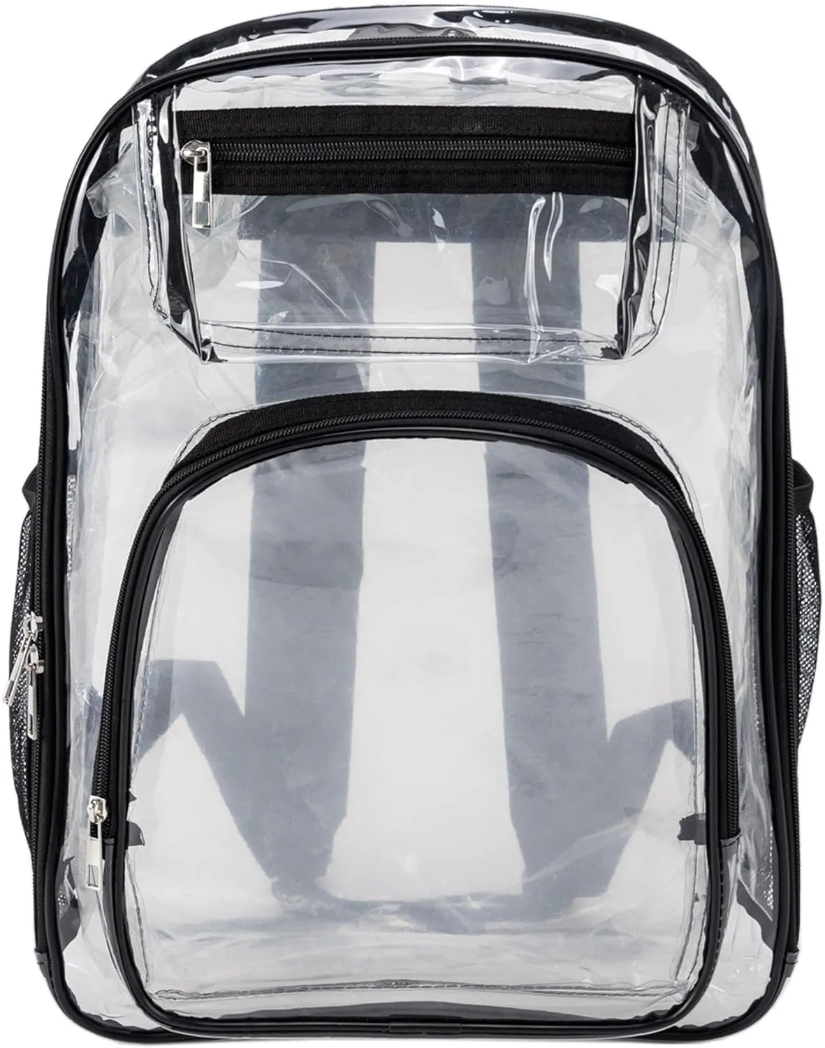 Moda West 24 Pack 17inch Wholesale Bulk Clear Backpack In Assorted Colors