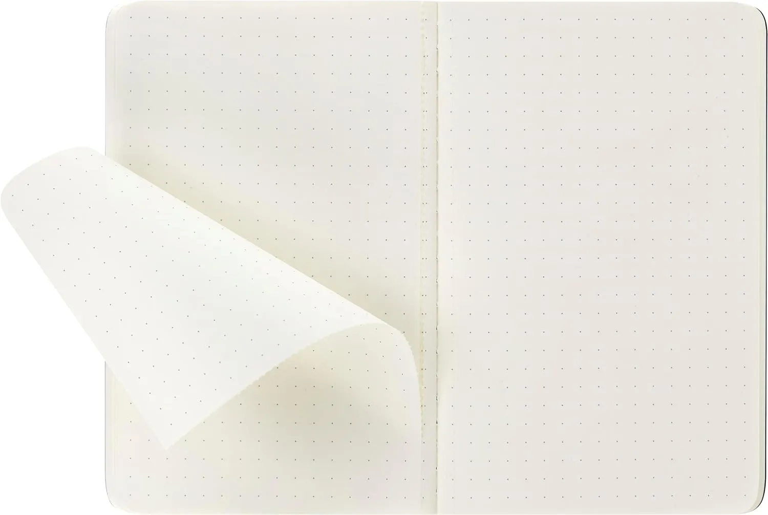 Moleskine Cahier Journal, Soft Cover, Pocket (3.5" x 5.5") Dotted, Black, 64 Pages (Set of 3)