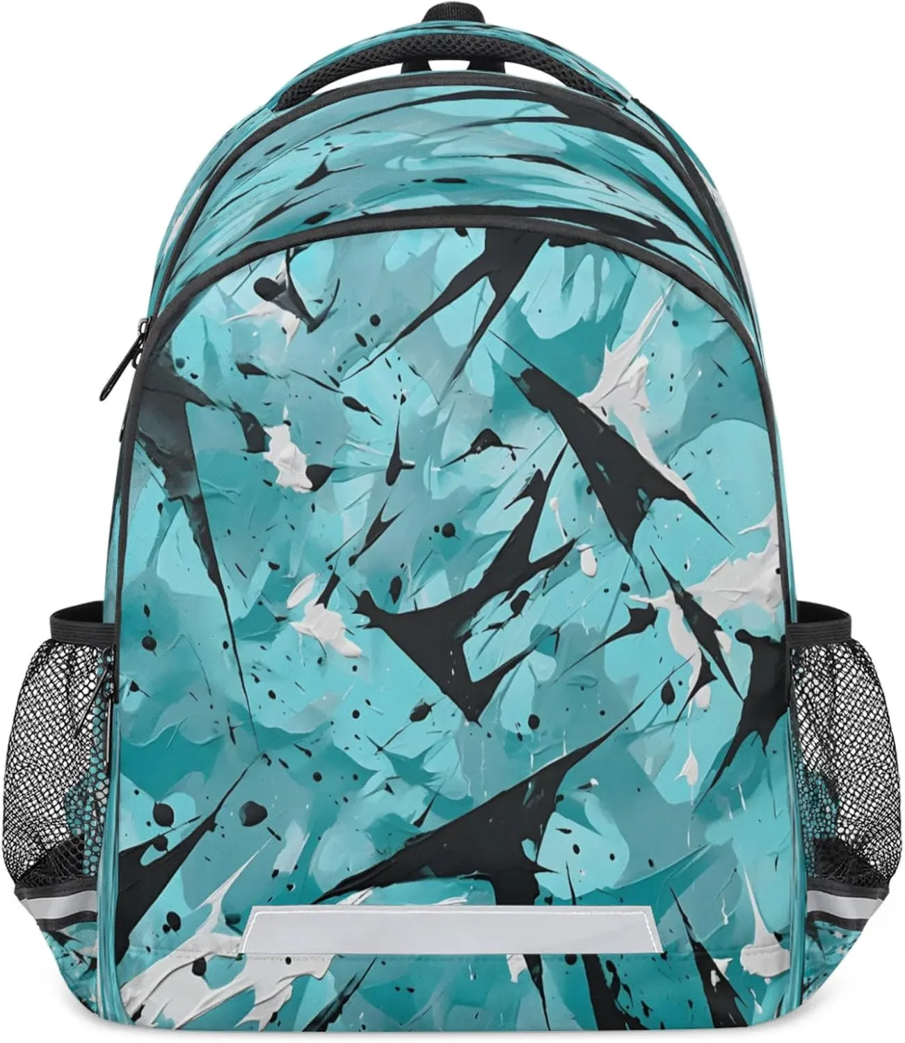 Movement Abstraction Backpack Bags Backpacks With Chest Strap And Adjustable Shoulder Strap For Sports Travel Casual Daypack
