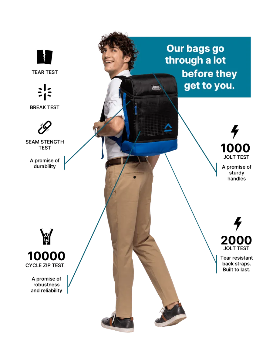 Multi Utility  Black Backpack