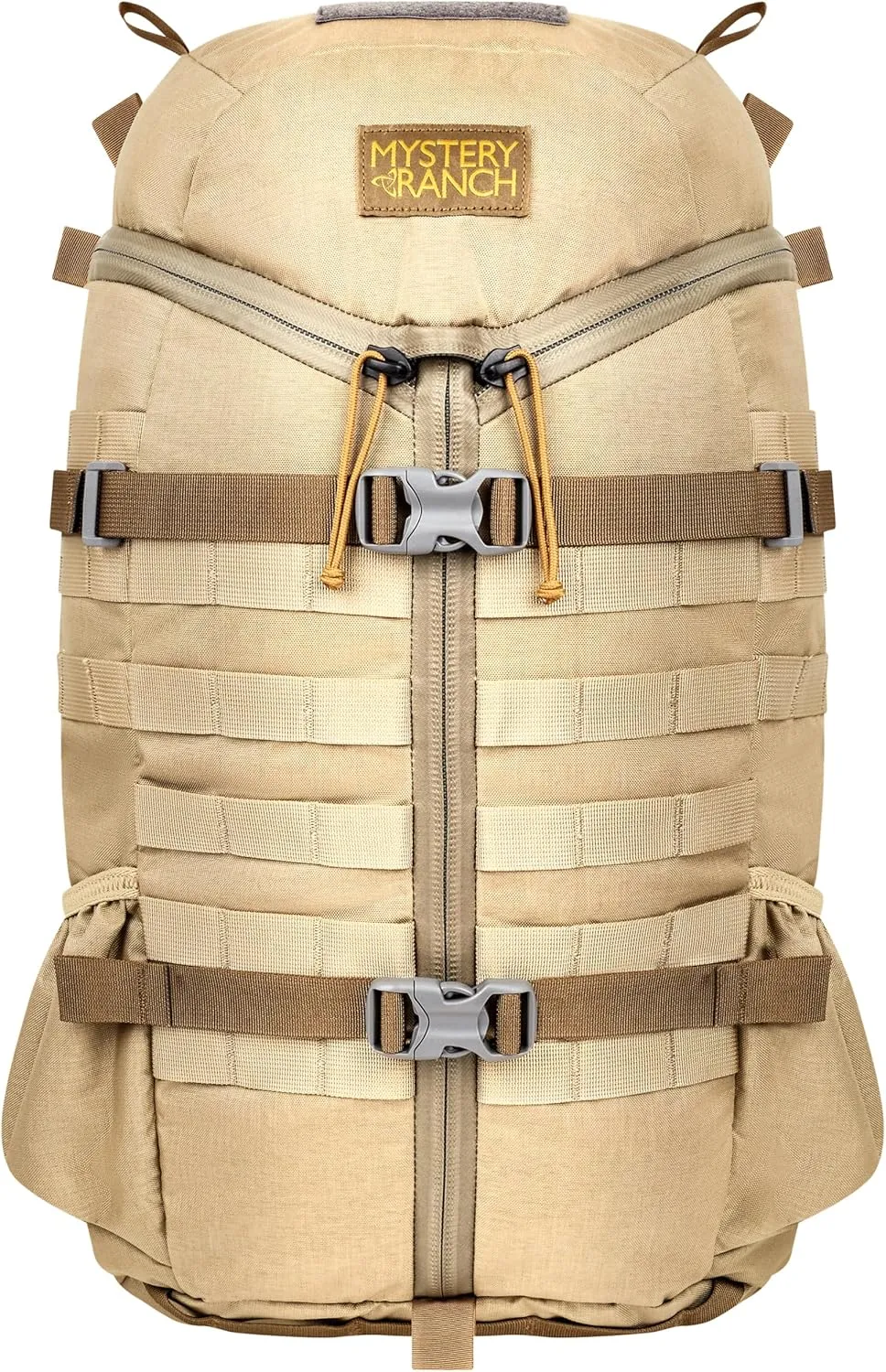 Mystery Ranch 2 Day Backpack - 3-Zip, Weatherproof Design Perfect for Travel, Hiking & Everyday Carry - 27L, Hummus, L/XL