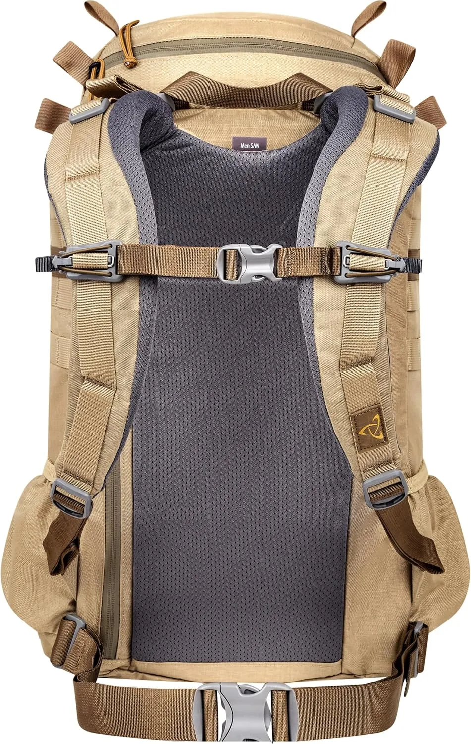 Mystery Ranch 2 Day Backpack - 3-Zip, Weatherproof Design Perfect for Travel, Hiking & Everyday Carry - 27L, Hummus, L/XL