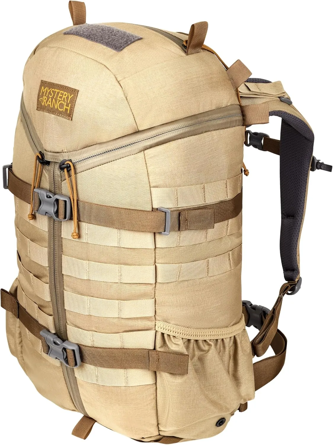 Mystery Ranch 2 Day Backpack - 3-Zip, Weatherproof Design Perfect for Travel, Hiking & Everyday Carry - 27L, Hummus, L/XL