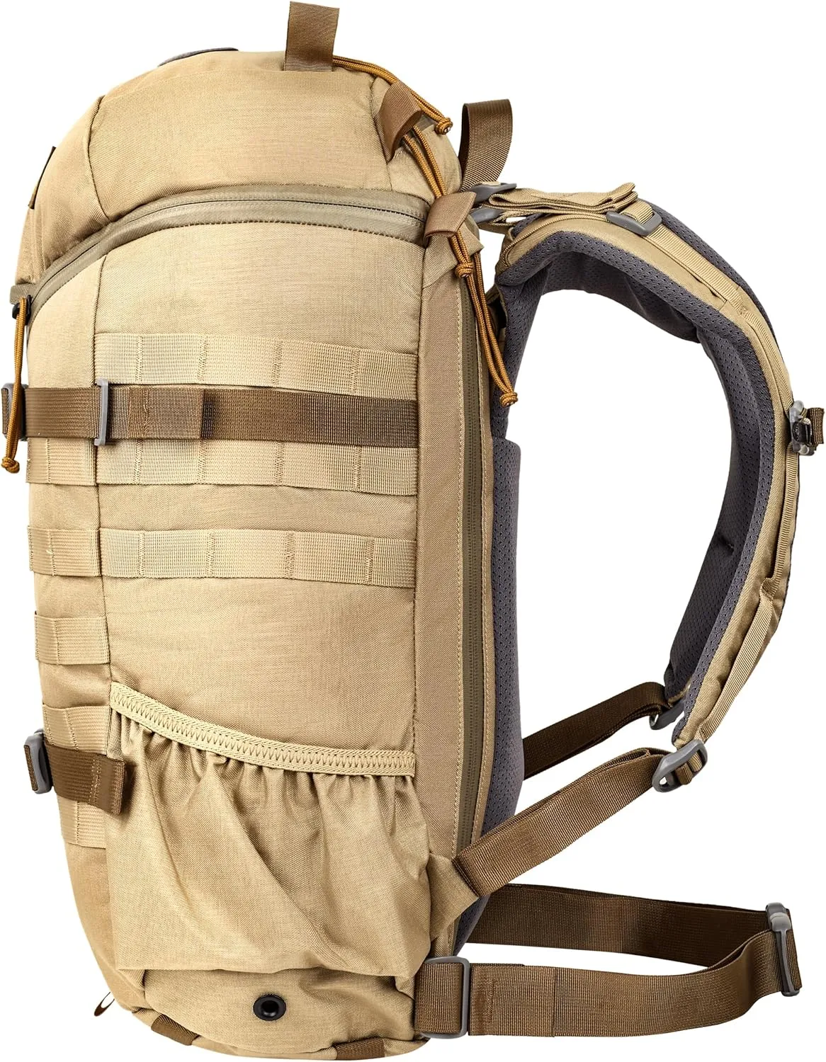 Mystery Ranch 2 Day Backpack - 3-Zip, Weatherproof Design Perfect for Travel, Hiking & Everyday Carry - 27L, Hummus, L/XL