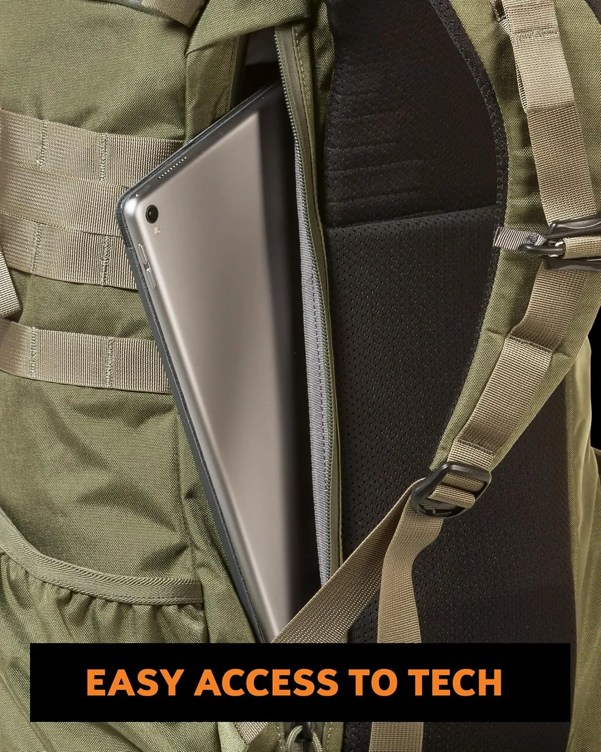 Mystery Ranch 2 Day Backpack - 3-Zip, Weatherproof Design Perfect for Travel, Hiking & Everyday Carry - 27L, Ponderosa, L/XL