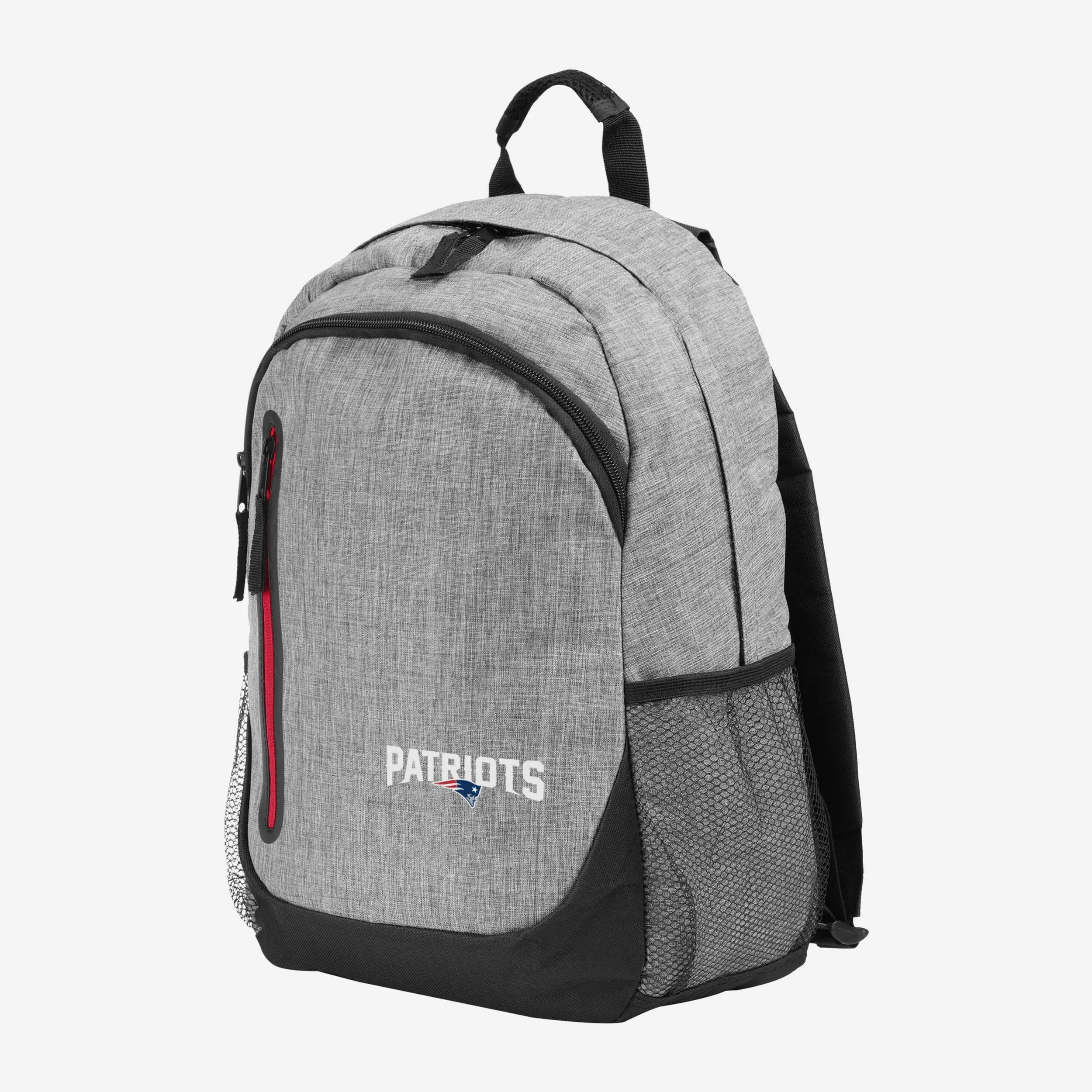 New England Patriots Heather Grey Bold Color Backpack