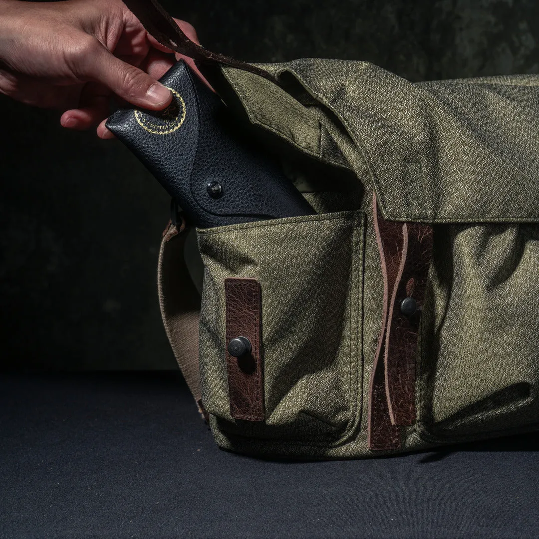NEW ! WOTANCRAFT Messenger bag "SALT & PEPPER" 10L