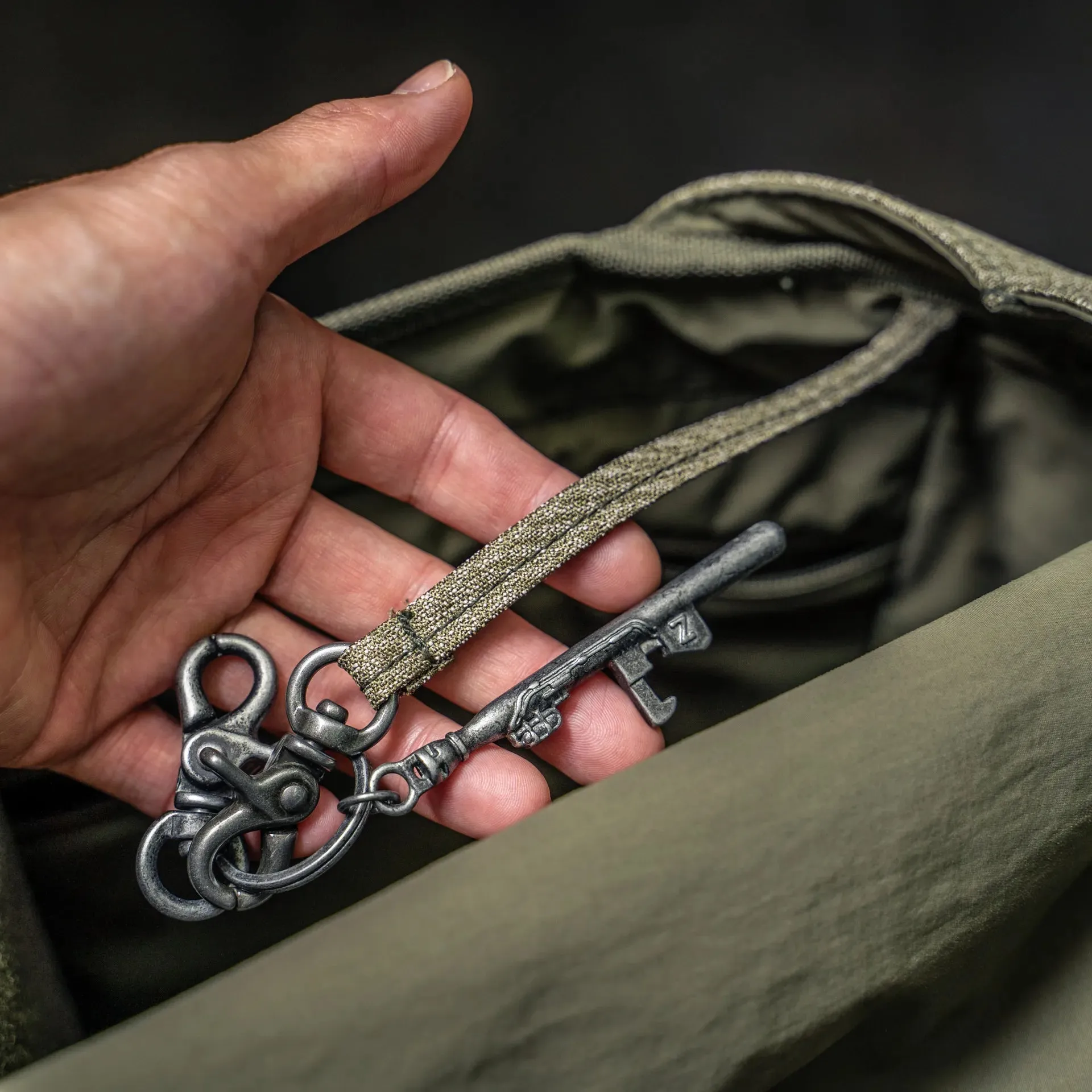 NEW ! WOTANCRAFT Messenger bag "SALT & PEPPER" 10L