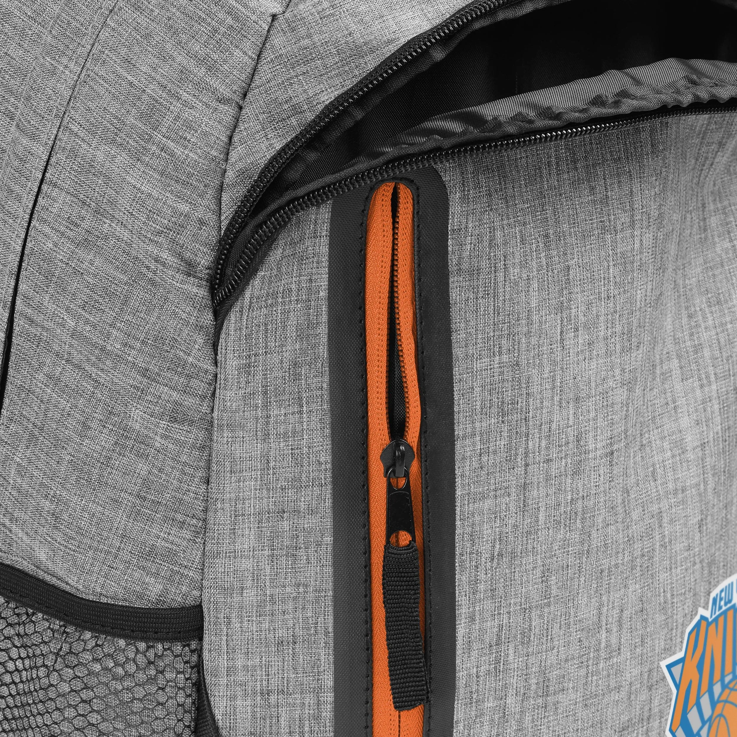 New York Knicks Heather Grey Bold Color Backpack