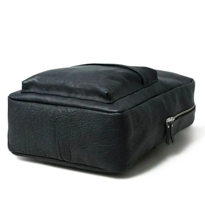 NoirTrek Leather Backpack