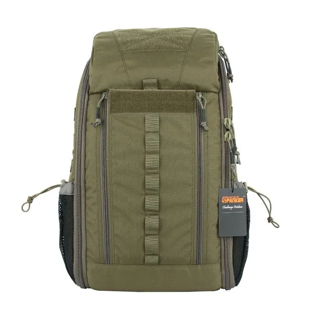 Outdoor MOLLE Men's Camo Backpacks Two-Way Zipper Nylon Backpack Hunting Waterproof First aid Backpack