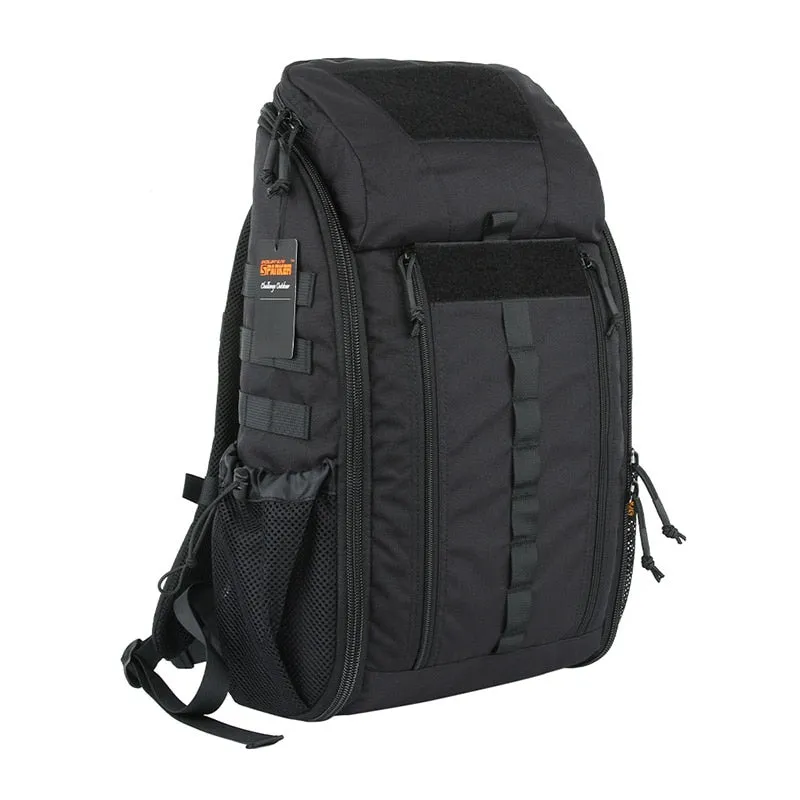 Outdoor MOLLE Men's Camo Backpacks Two-Way Zipper Nylon Backpack Hunting Waterproof First aid Backpack
