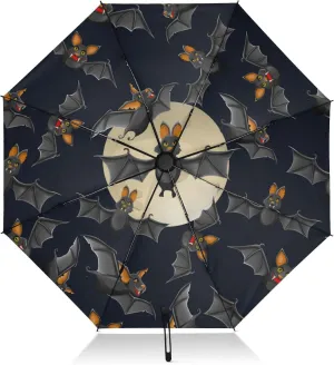Oyihfvs Automatic Umbrella, Folding Umbrella Reinforced Anti-UV Sun rain Auto Open/Close