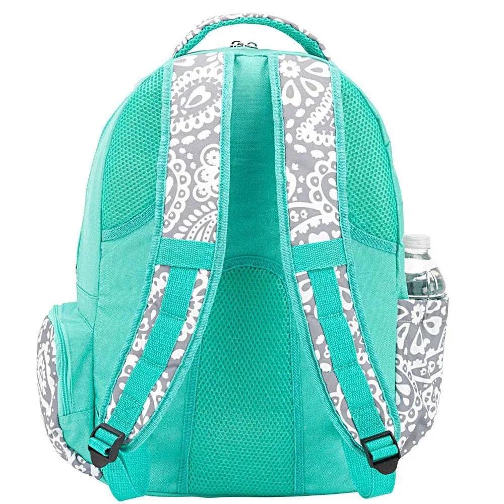 Parker Paisley Computer Backpack