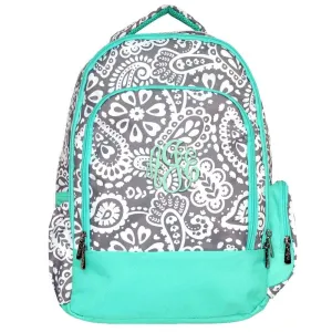 Parker Paisley Computer Backpack