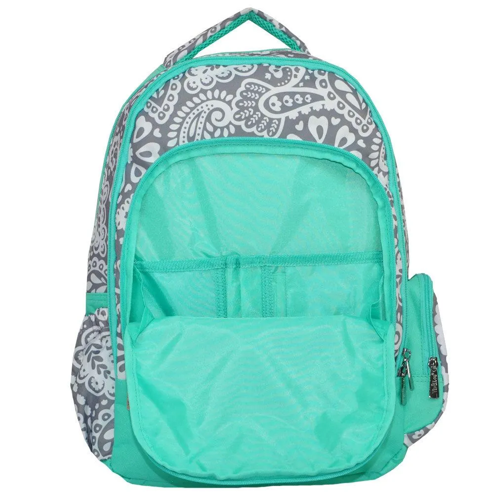 Parker Paisley Computer Backpack