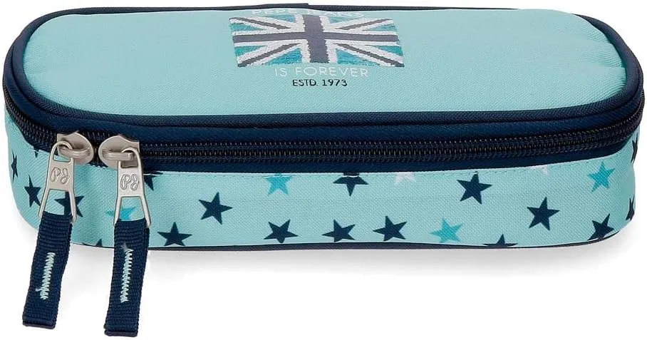 Pepe Jeans Beauty case, Blue (Azul), 22 Centimeters
