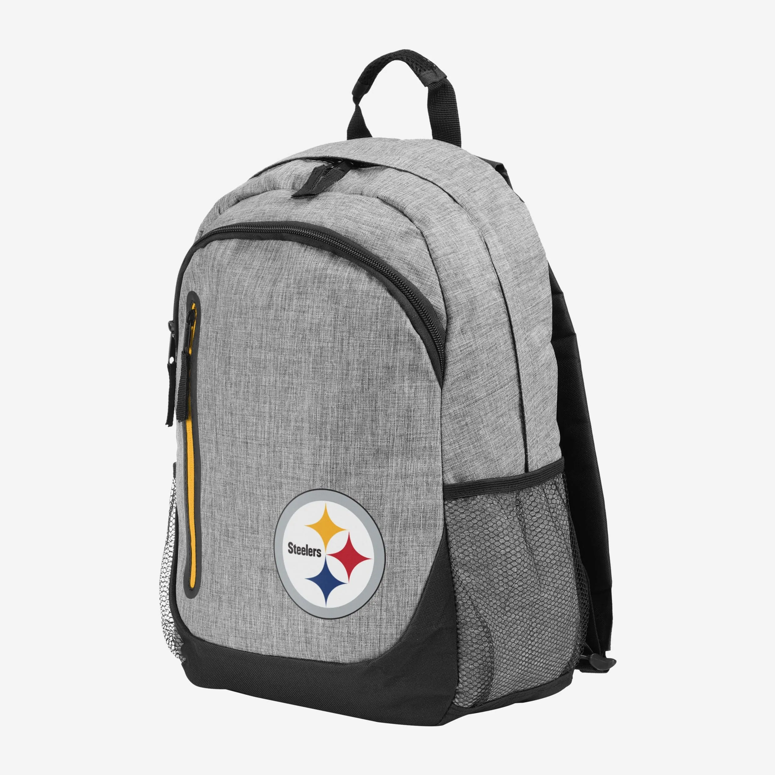 Pittsburgh Steelers Heather Grey Bold Color Backpack