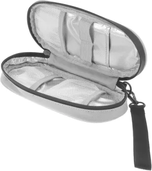 Portable Travel Case Insulation Organizer for Supplies Compact Storage Bag with Zipper for Travel and Business Trips and Design