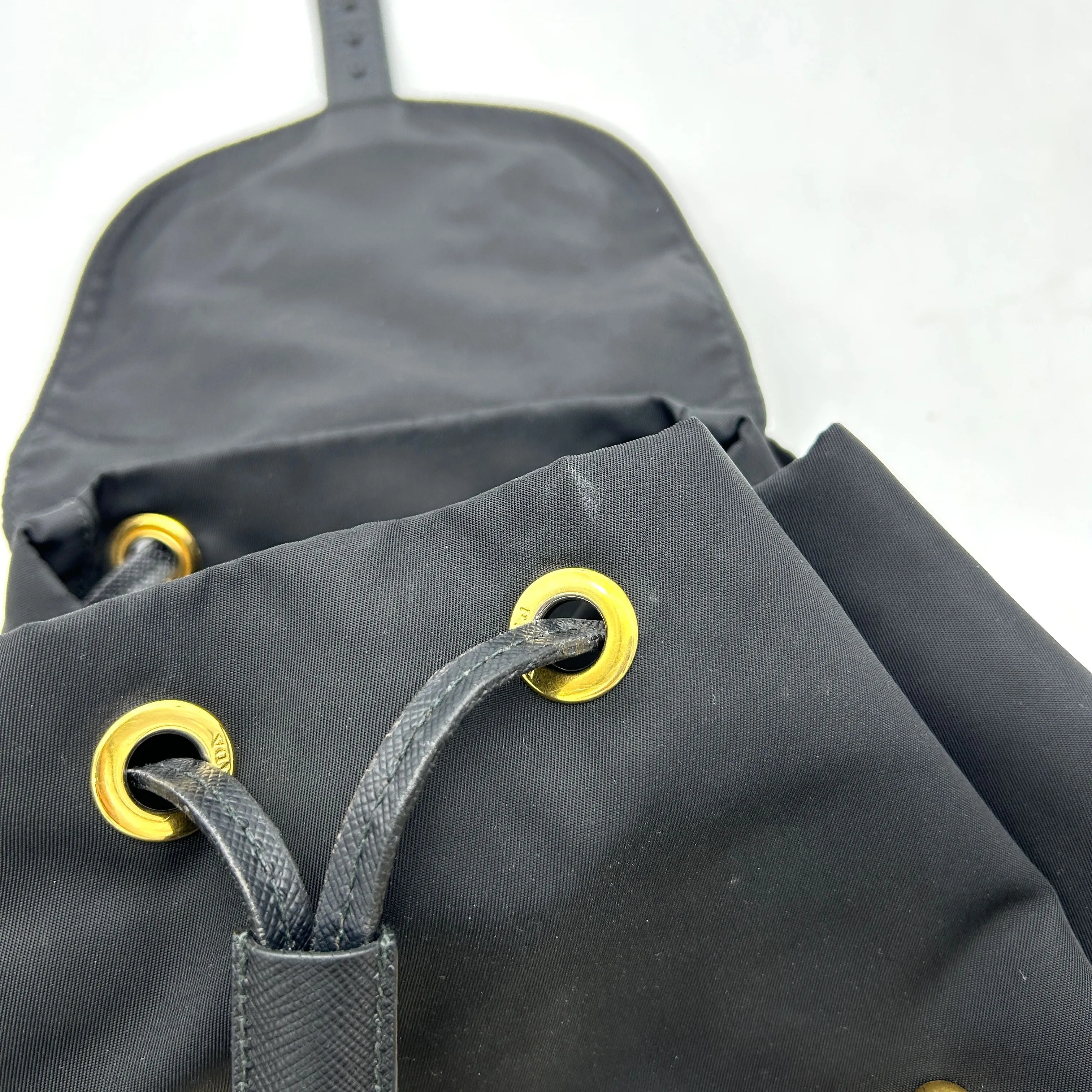 Prada Tessuto Robot Backpack - Black Backpacks, Handbags LA17095