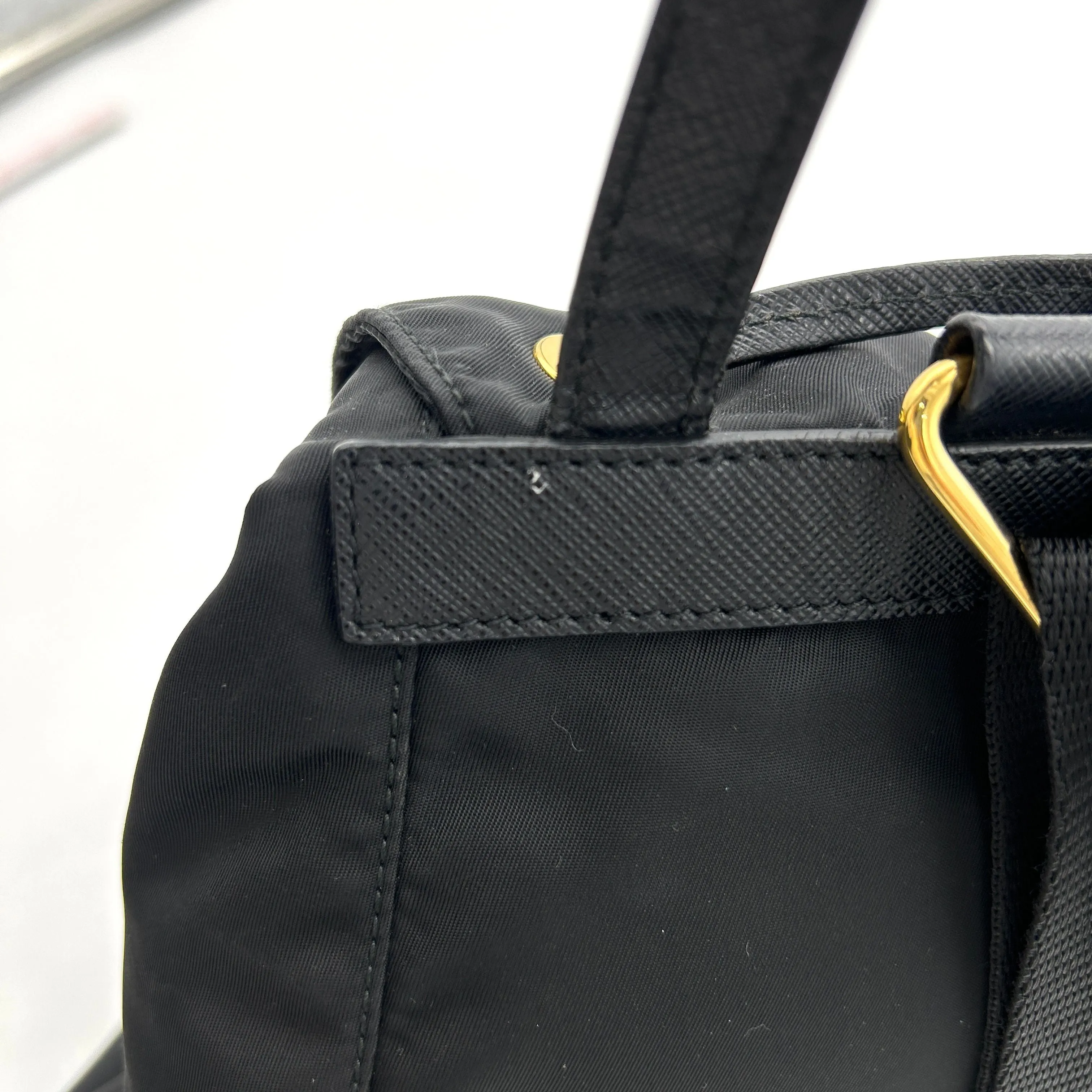 Prada Tessuto Robot Backpack - Black Backpacks, Handbags LA17095