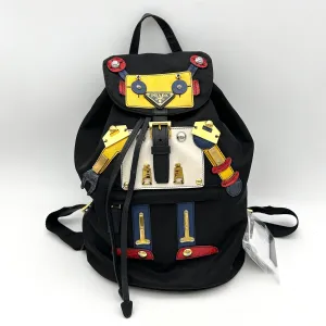 Prada Tessuto Robot Backpack - Black Backpacks, Handbags LA17095
