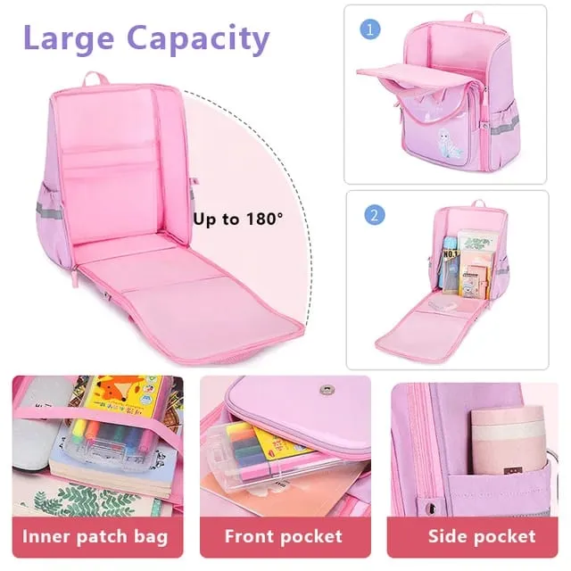Premium Pride School Backpack - Stylish, Durable, Spacious & Waterproof