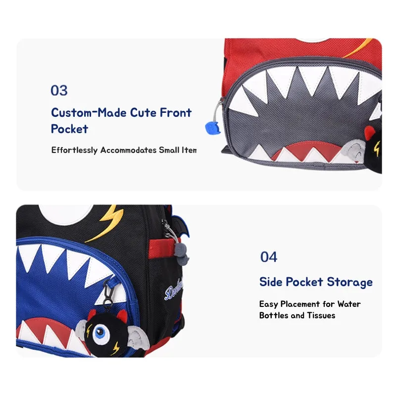Preschool Backpack: Yum Yum Series - Black