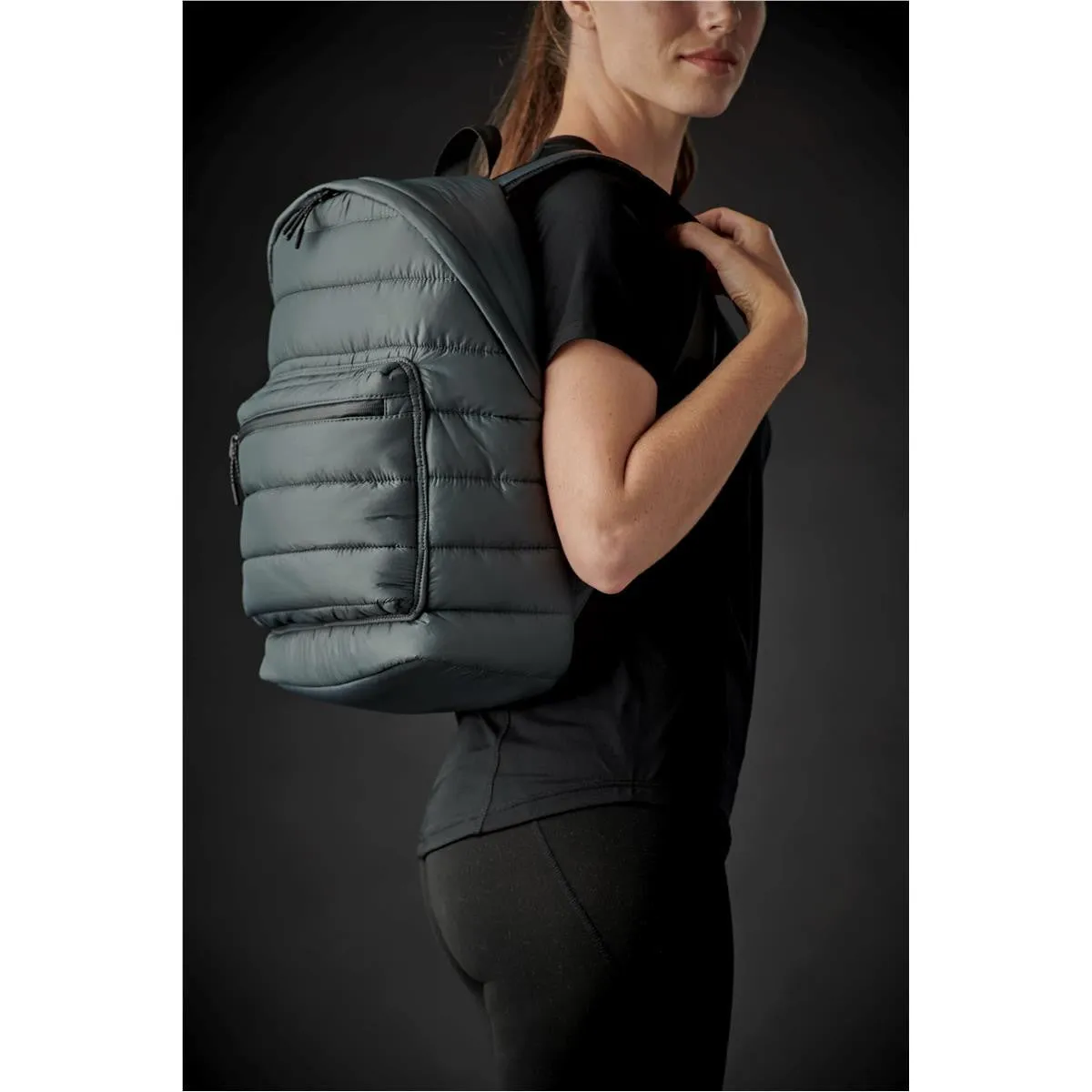 QBX-3    Stavanger Quilted Backpack