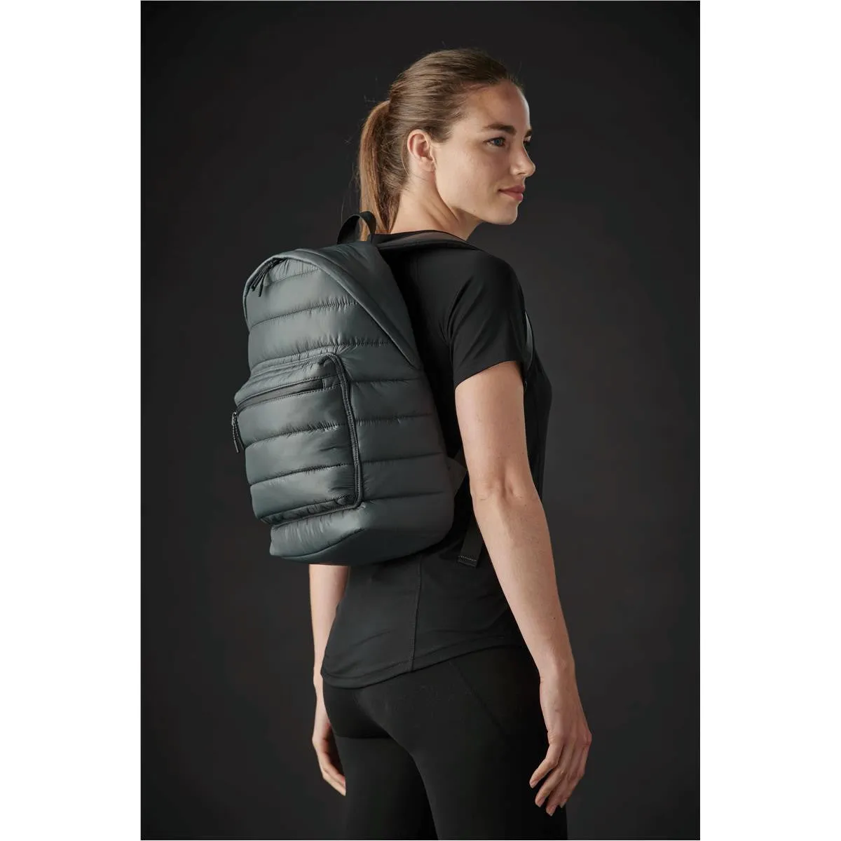 QBX-3    Stavanger Quilted Backpack