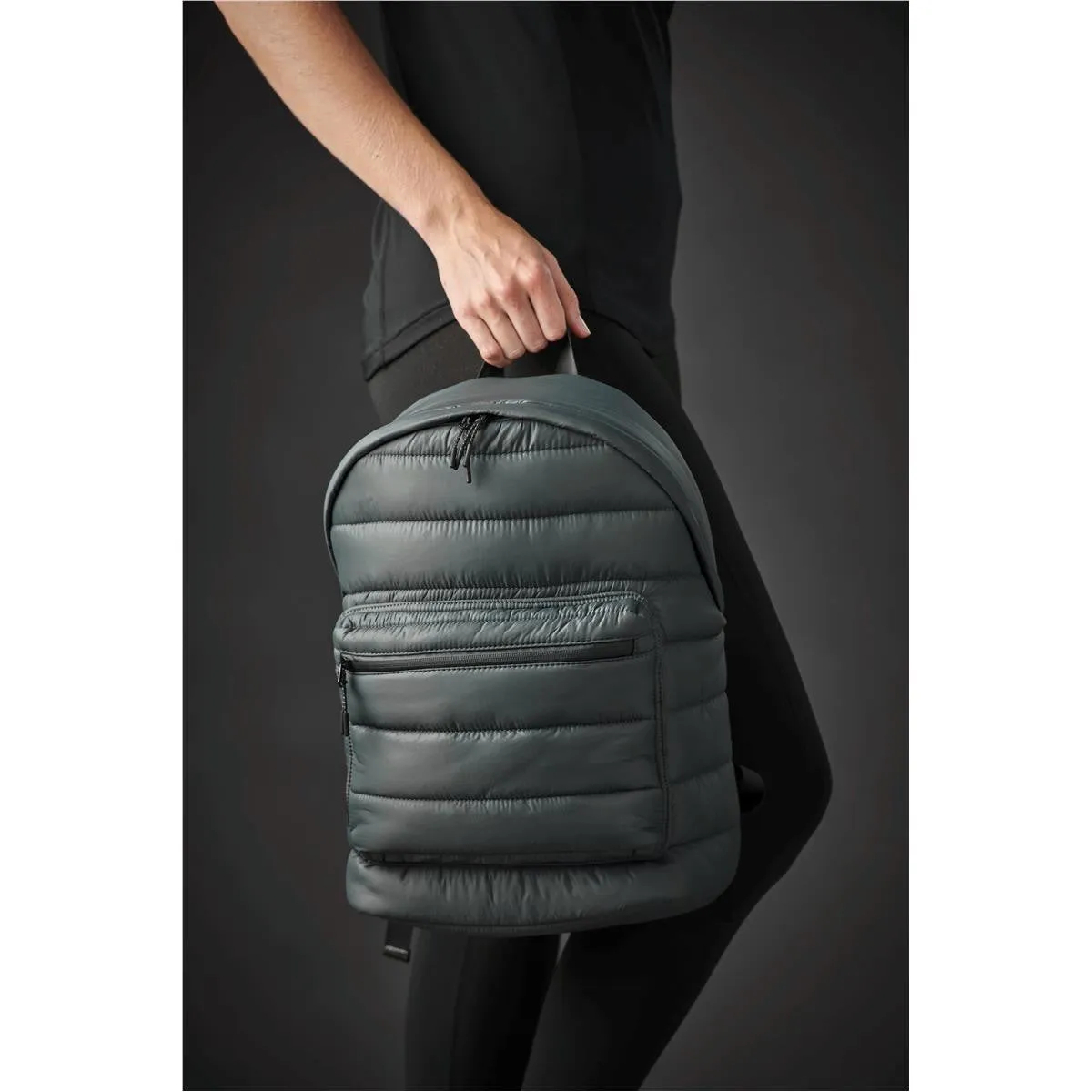 QBX-3    Stavanger Quilted Backpack