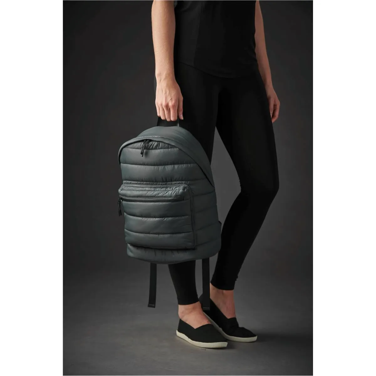 QBX-3    Stavanger Quilted Backpack