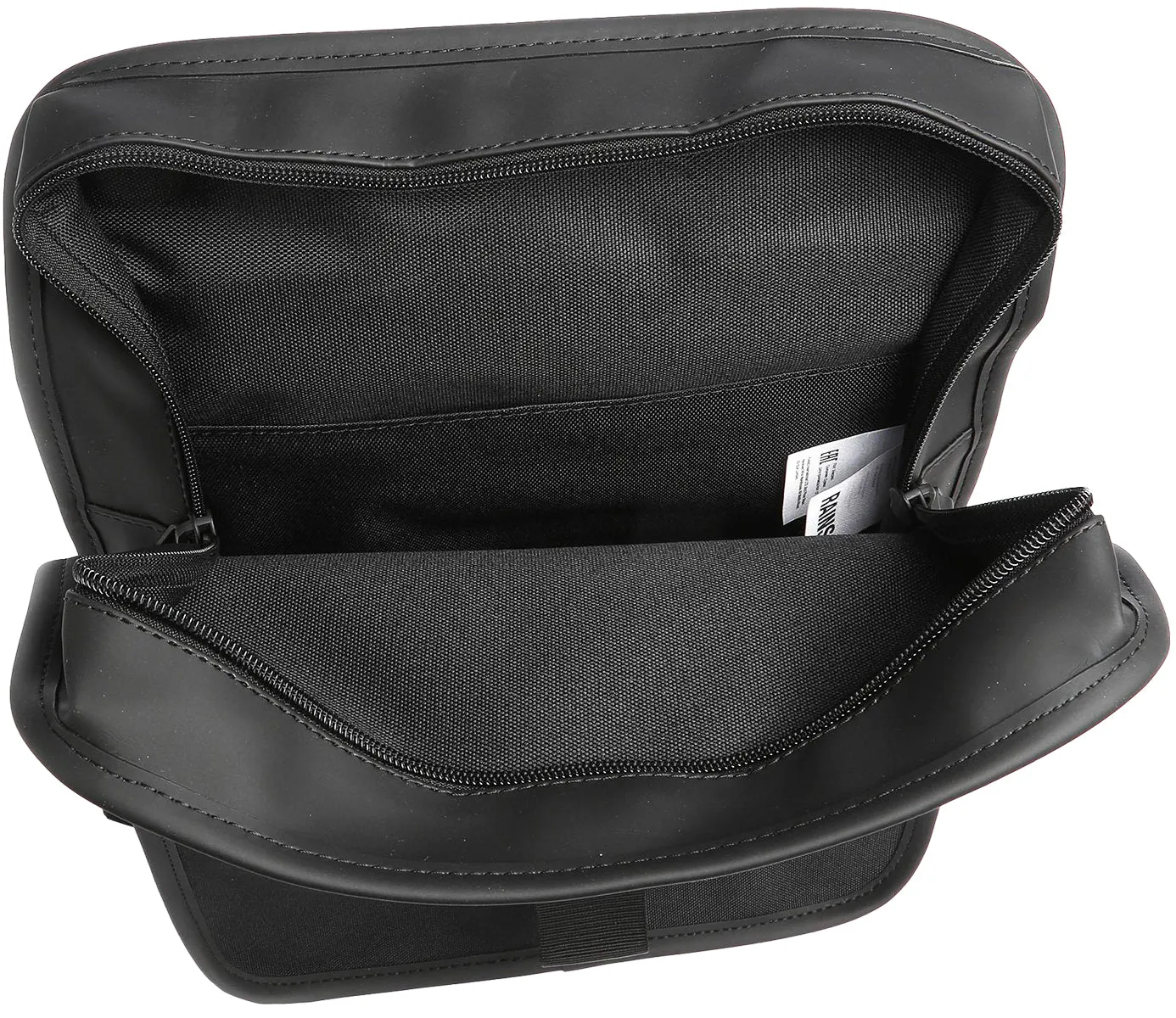 Rains Buckle Mini Backpack In Black