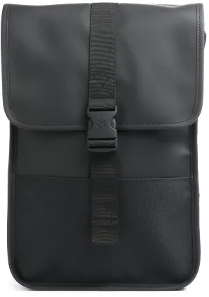 Rains Buckle Mini Backpack In Black