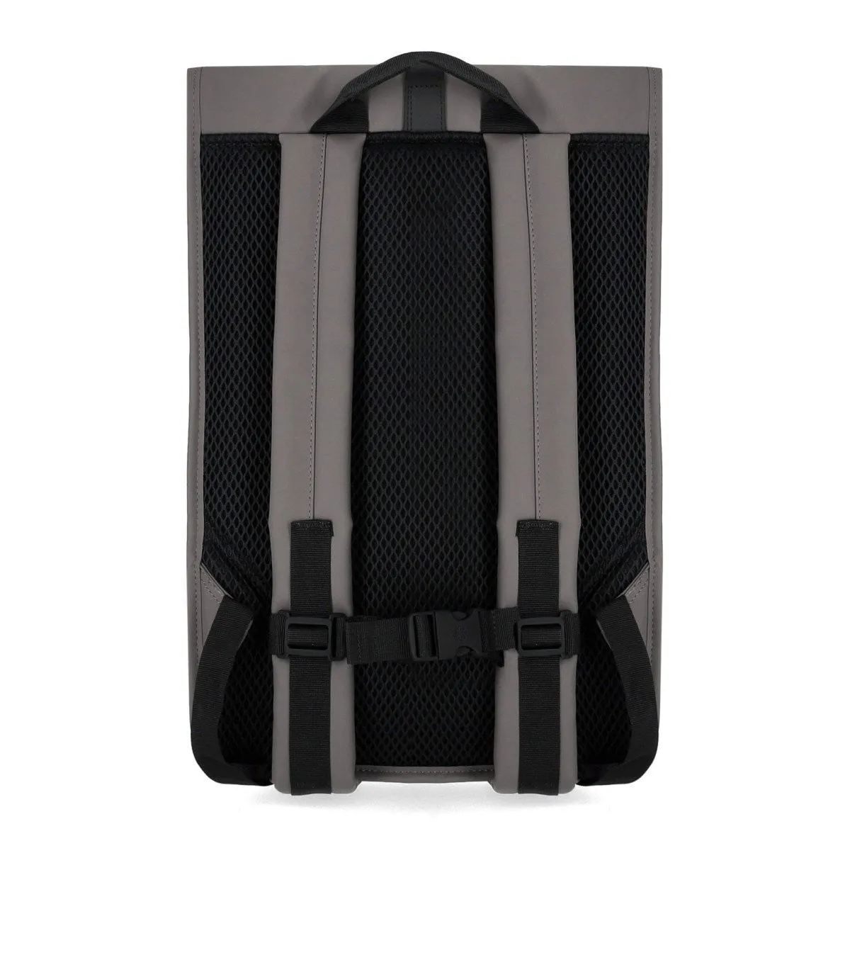 Rains Grey Rolltop Backpack