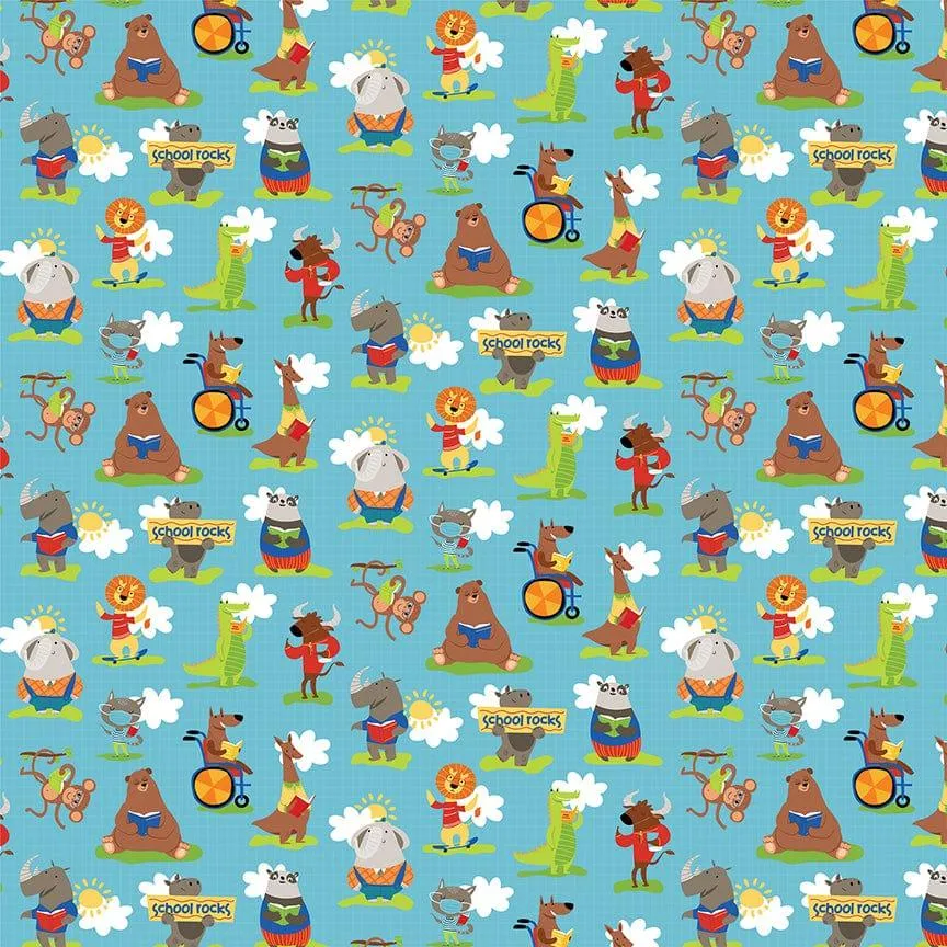 Recess Collection Recess 12 x 12 Double-Sided Scrapbook Paper by Photo Play Paper