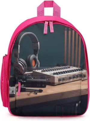 Recorder with Headphones Travel Backpack Casual Bag Lightweight Hiking Backpacks for Business, Travelling, Hiking