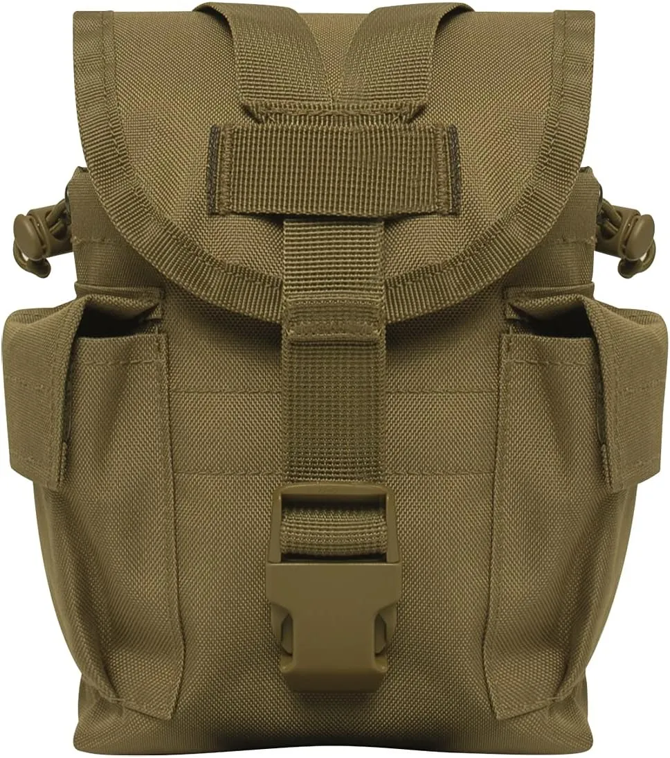 Rothco MOLLE II Canteen & Utility Pouch, Coyote Brown