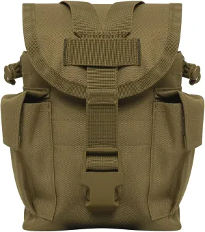 Rothco MOLLE II Canteen & Utility Pouch, Coyote Brown