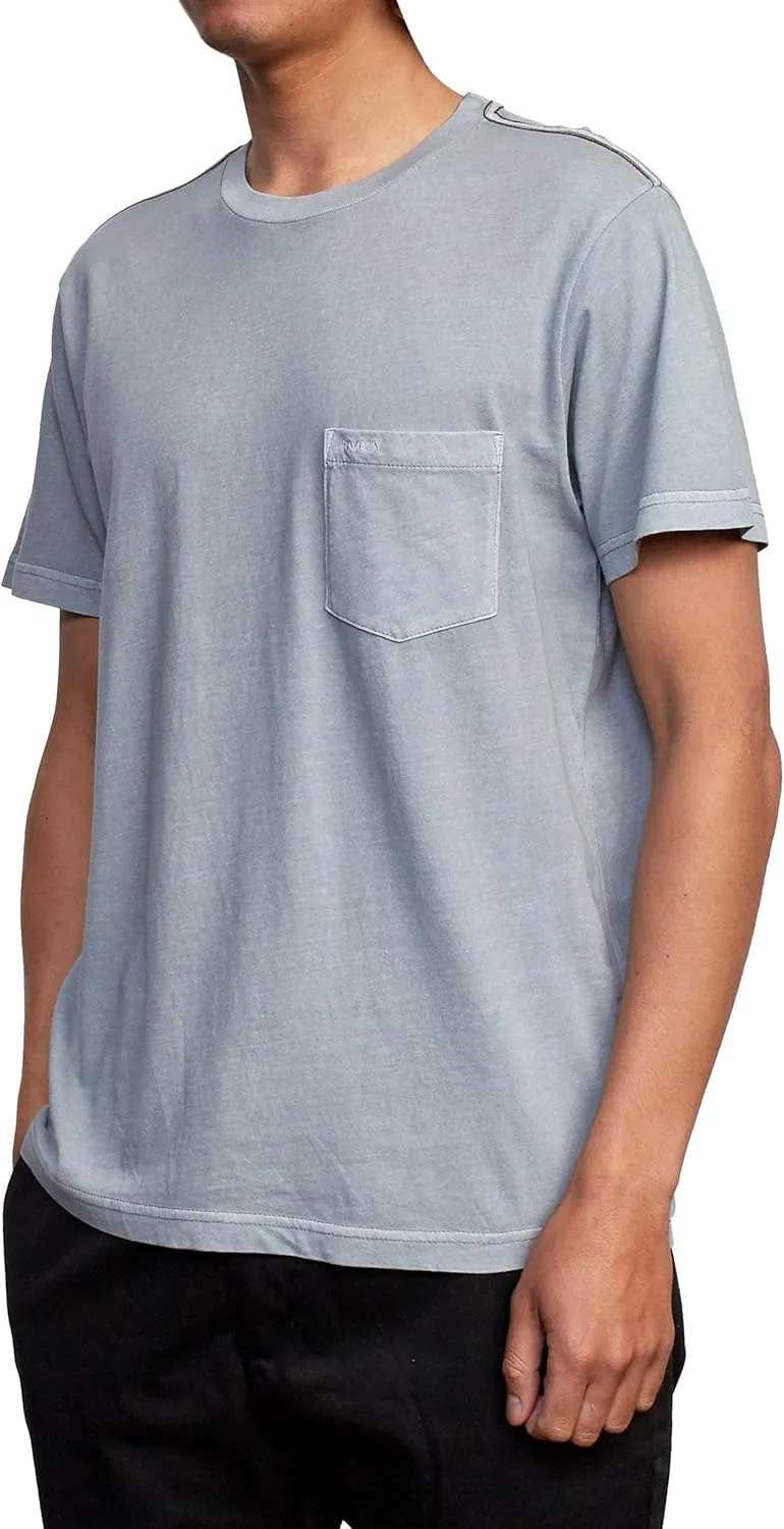 RVCA Men's PTC Pigment Dye Short Sleeve Premium Tee Shirt